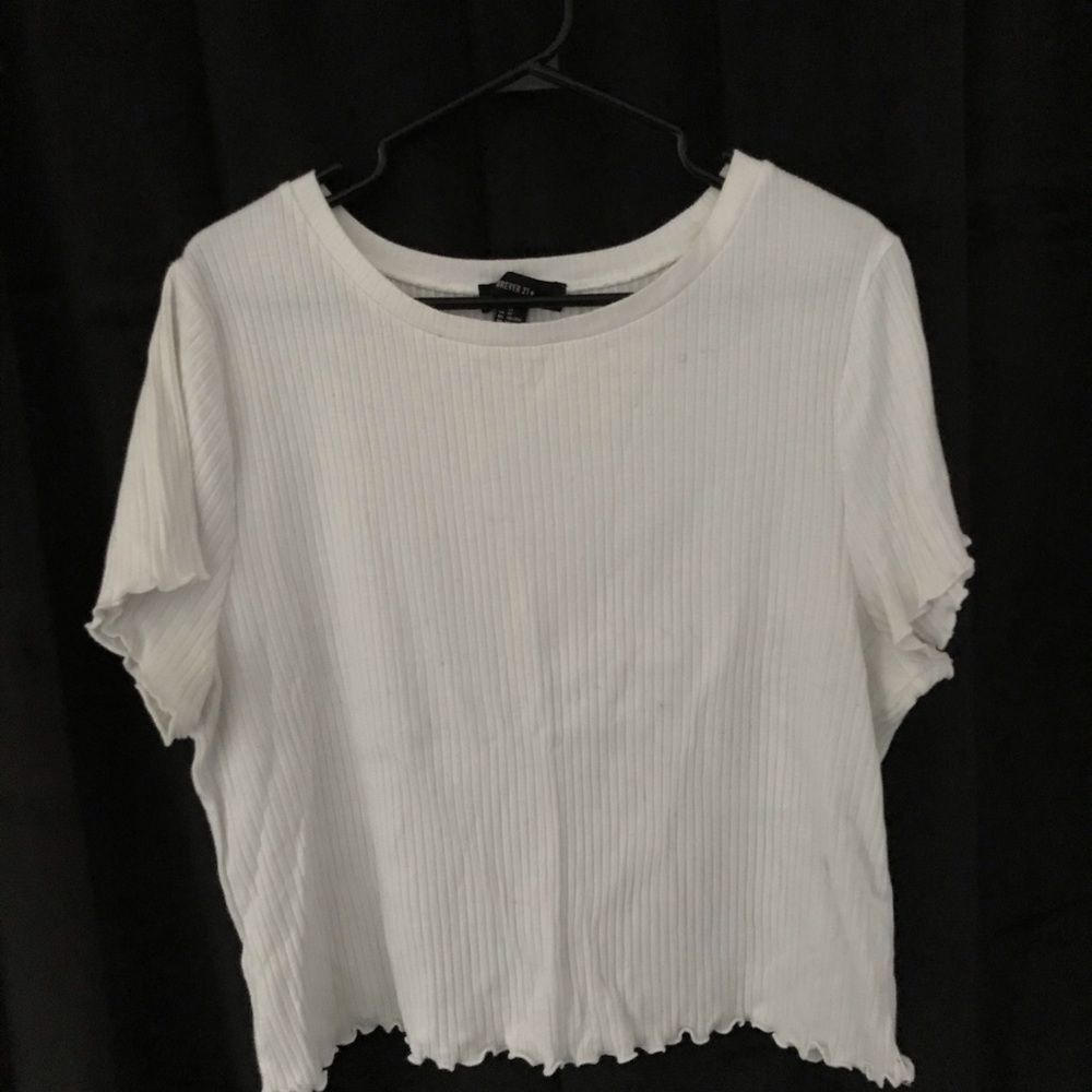 White T-shirt.
